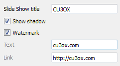 First tab : flash xml image scroller fx